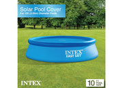 INTEX 28011E Solar Pool Cover for 10ft Round Easy Set & Metal Frame Pools – Insulates, Reduces Evaporation, Easy to Use