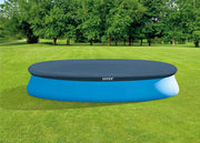 INTEX 28023E Pool Cover for 15ft Round Easy Set Pools – Durable, Secure, and Easy to Use