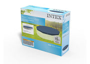 INTEX 28032E Pool Cover for 15ft Round Metal Frame Pools – Durable, Secure, Easy to Use