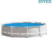 INTEX 28011E Solar Pool Cover for 10ft Round Easy Set & Metal Frame Pools – Insulates, Reduces Evaporation, Easy to Use