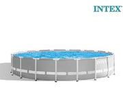 Intex 28015E Solar Pool Cover for 18ft Round Easy Set & Metal Frame Pools – Insulates, Reduces Evaporation, Easy to Use